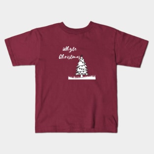 White Christmas Kids T-Shirt